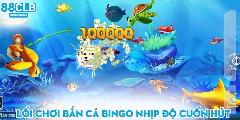 Lối chơi bắn cá bingo nhịp độ cuốn hút