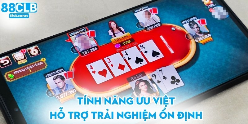 Tính năng ưu việt hỗ trợ trải nghiệm ổn định