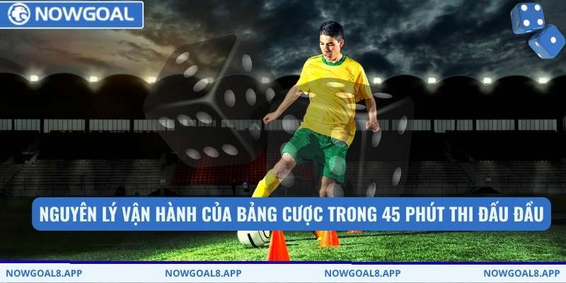 Nguyên lý vận hành của bảng cược trong 45 phút thi đấu đầu